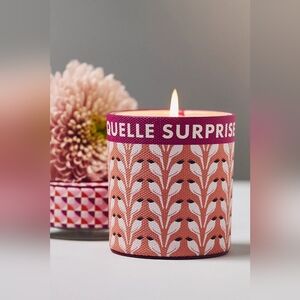 Anthropologie Emi Fresh White Cashmere & Musk Glass Candle